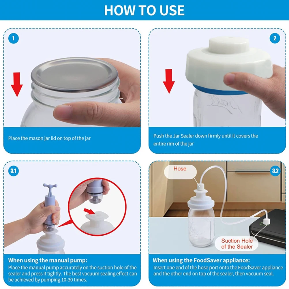 how to use hand pump vacuum sealer