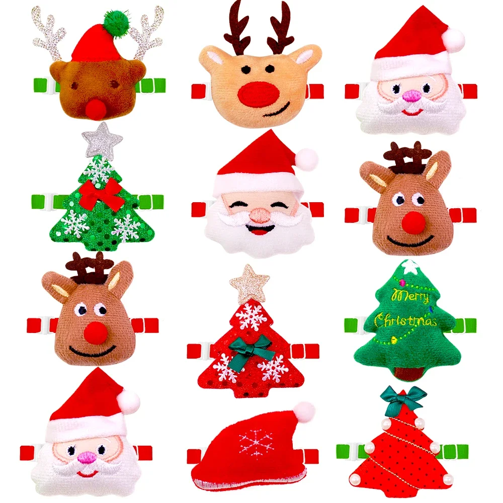 

30PS Christmas Dog Bow Tie For Small Dogs Cats Bowties Neckties Dog Grooming For Christmas Small Dog Cat Necktie Pet Accessories