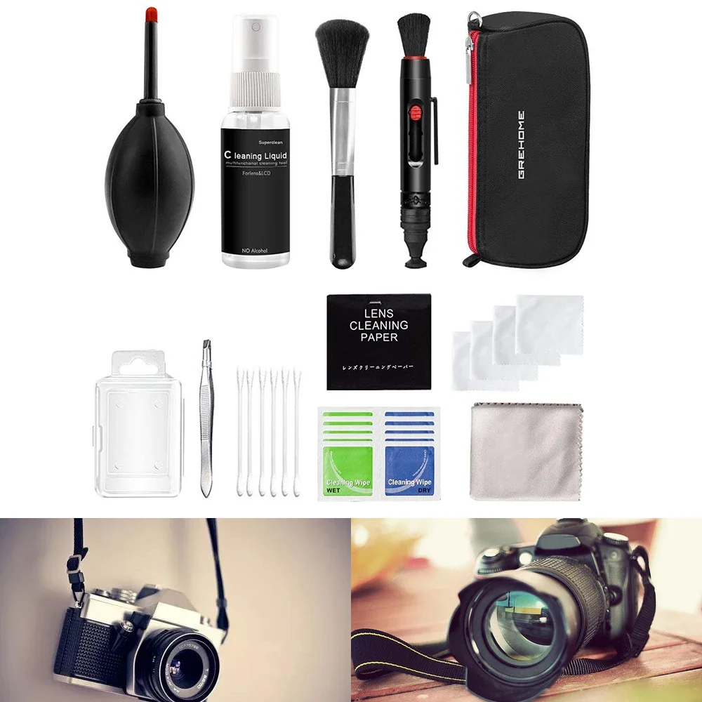 Professional Camera Cleaning Kit - Essential Lens and Sensor Care System