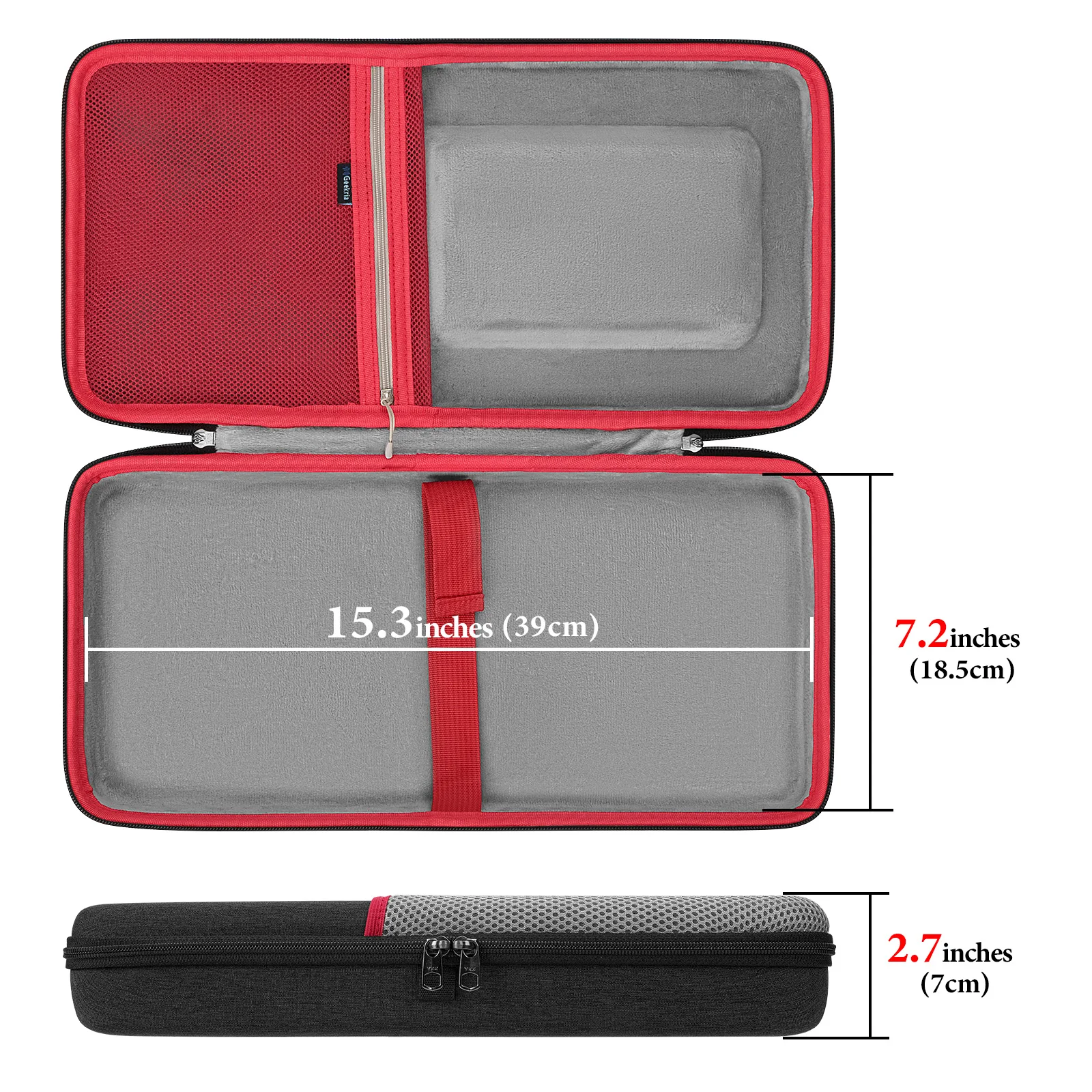 Geekria-レトロメカニカルキーボード用ケース,デュアルスーパー