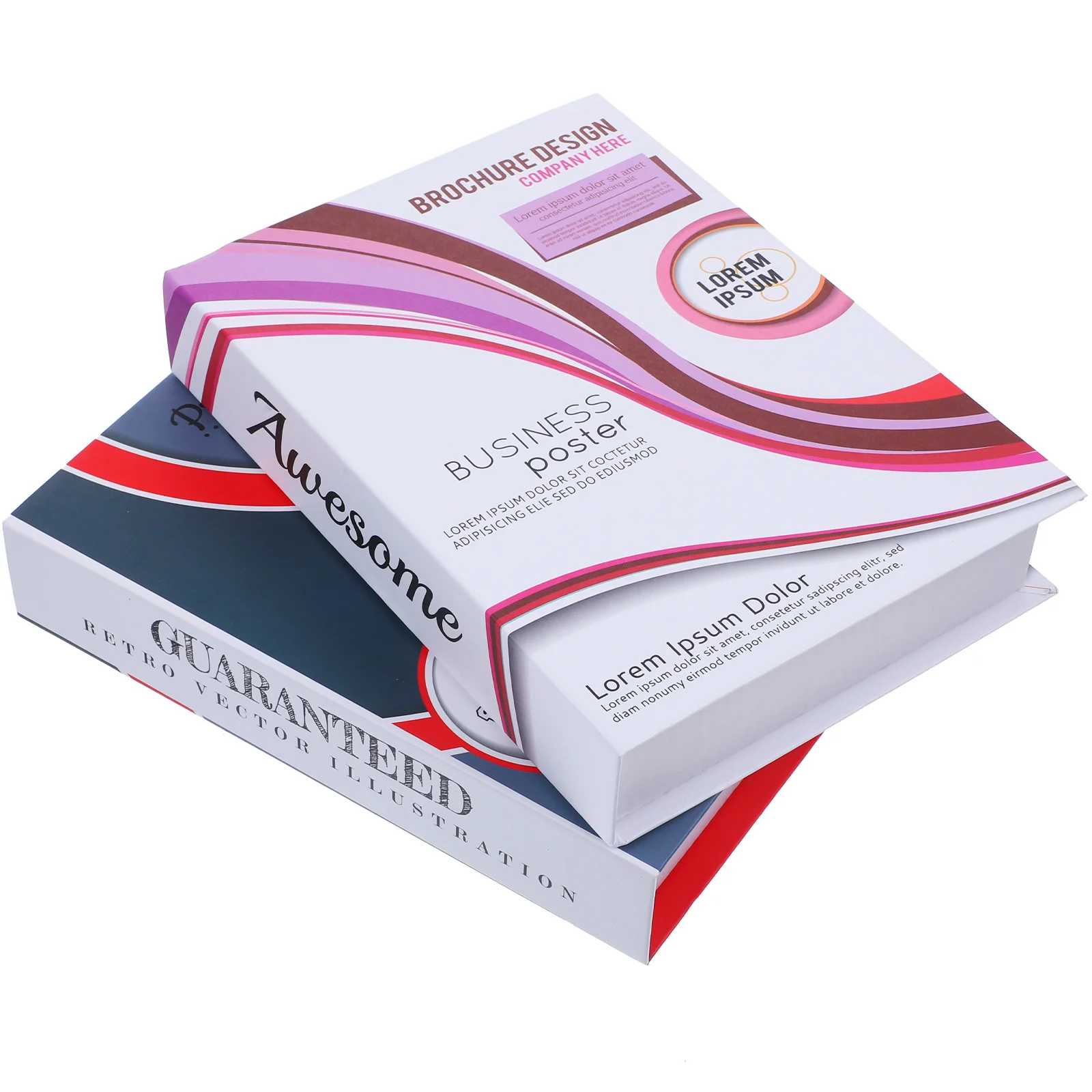 

2 Pcs Creative Decoration Simulation Book Christmas Decorations Storage Box Medern Simple Photography Props Office Home