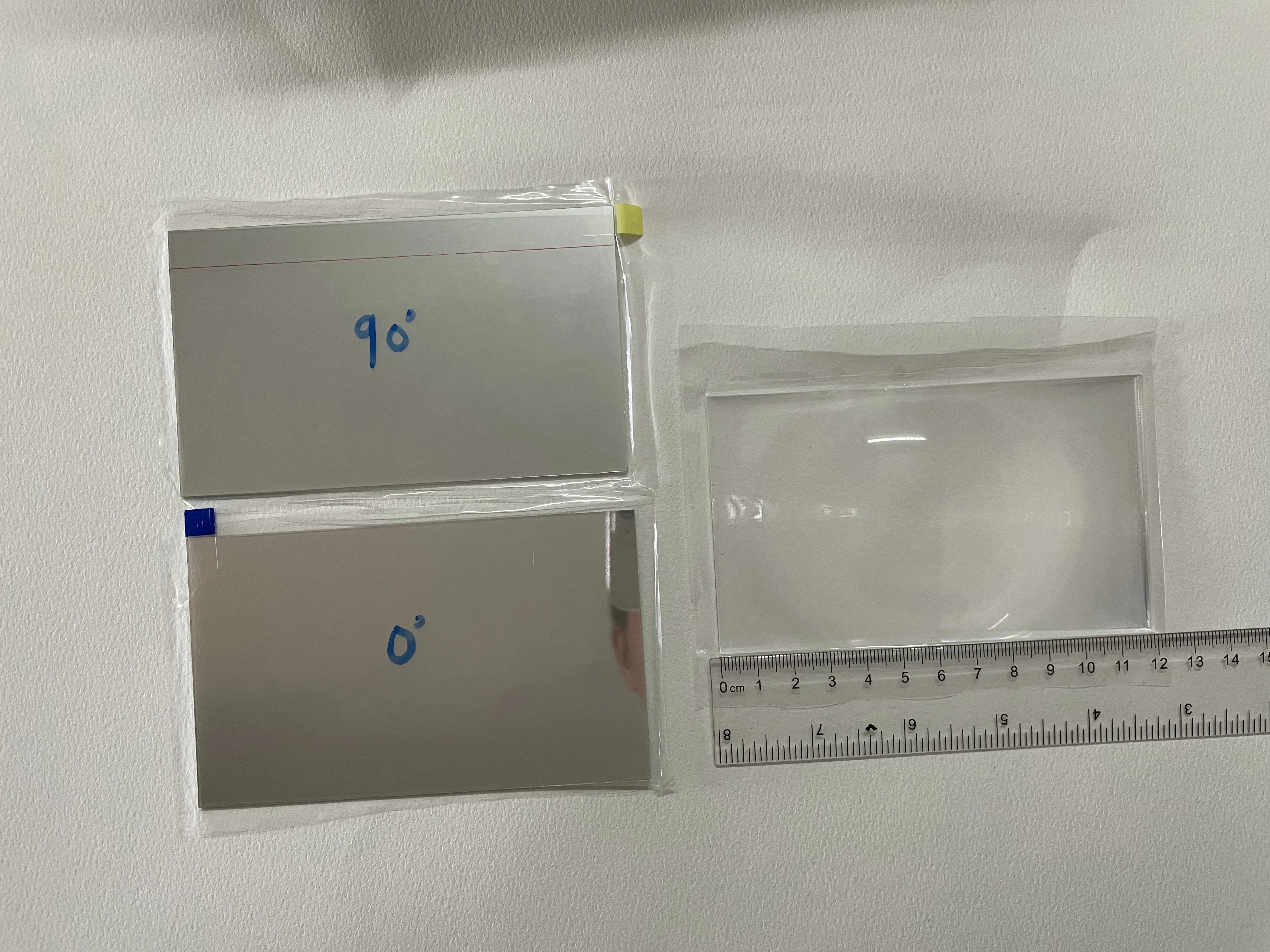 compatible polarizer glass + Fresnel Lens for PHILIPS NeoPix Ultra 2TV NPX643 122 x 73mm projector