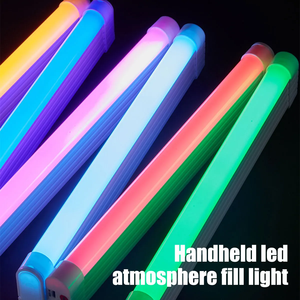 

LED Fill Light with 28LEDs USB Rechargeable Video Magnetic Flash Light Wand Stick for Photography Video Lighting