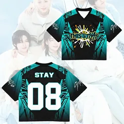 Kpop Stray Kids Inspired 3D Printed Summer T - Shirt - Breathable Quick Drying Streetwear - XXXL (T445616)