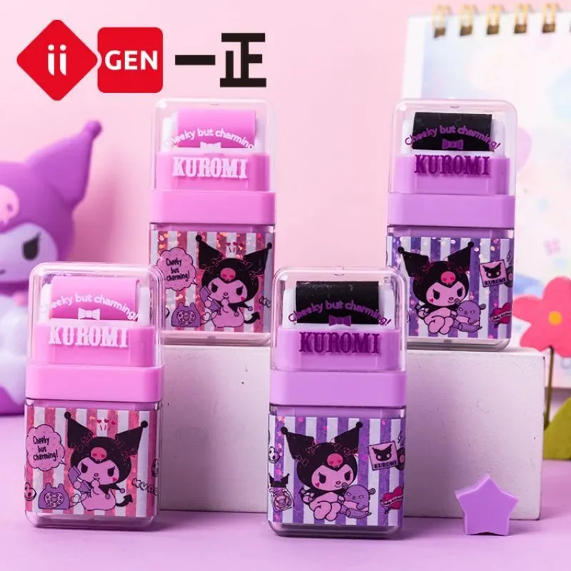 Sanrio Hello Kitty Roller Eraser 2Pcs pencil eraser,eraser pen,plasticine eraser,eraser refillable pen,biscuit eraser,kneadable eraser,retractable eraser