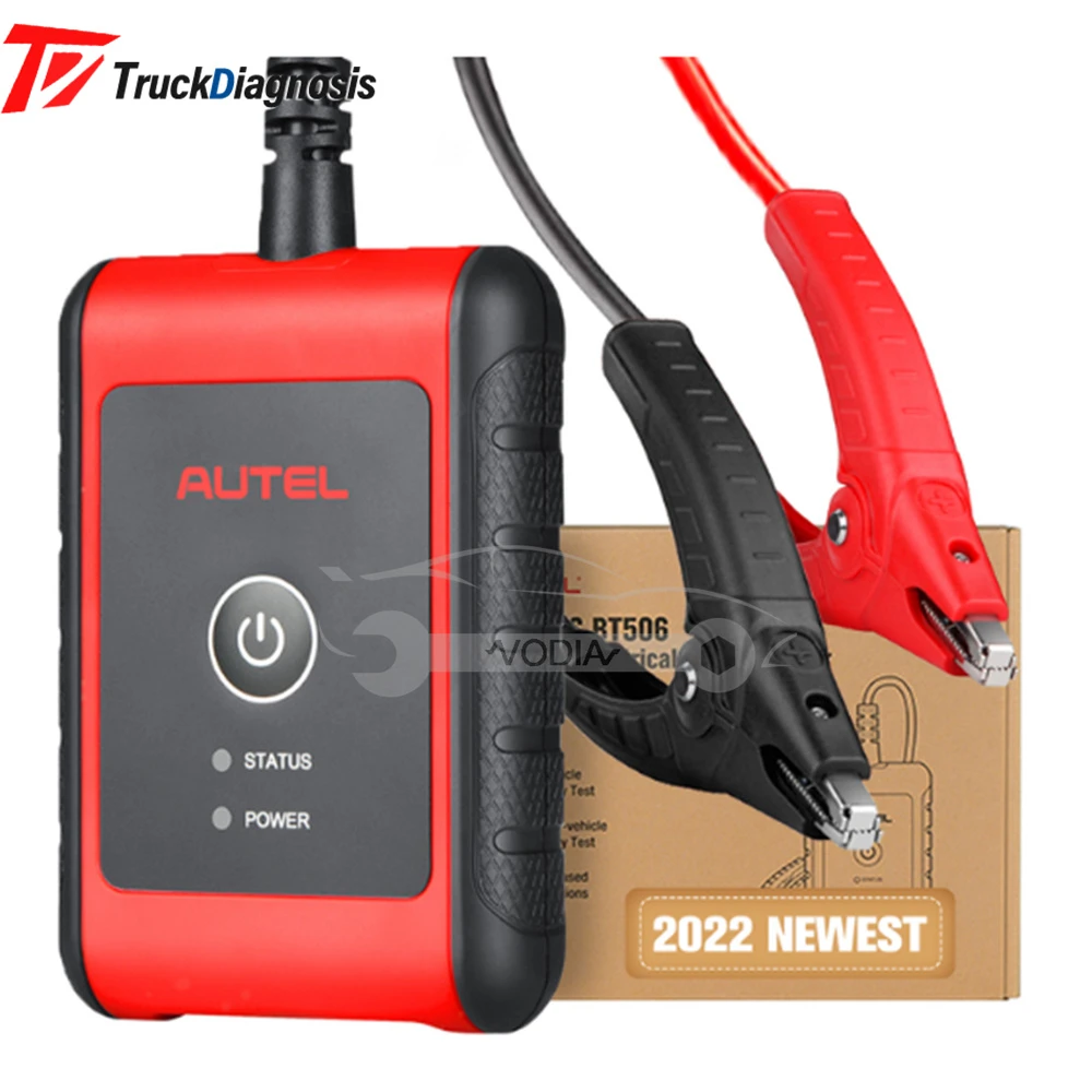 Autel MaxiBAS BT506 Battery Tester /Charging System Diagnostic Tool Compatible with CCA CA EN