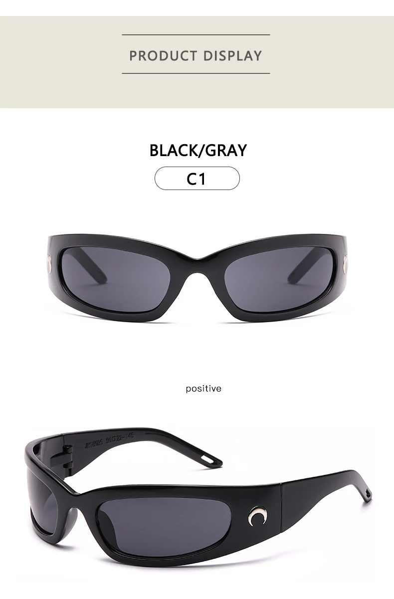 Rectangular Sunglasses For Men And Women Vintage Uv400 Sun Glasses_voghion.com