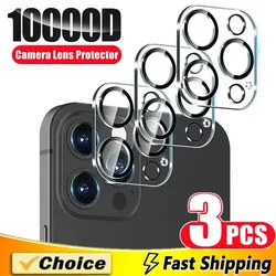 Triple Lens Camera Protector Glass - Premium Back Camera Shield - 3Pcs Lens Glass (For iPhone 12)