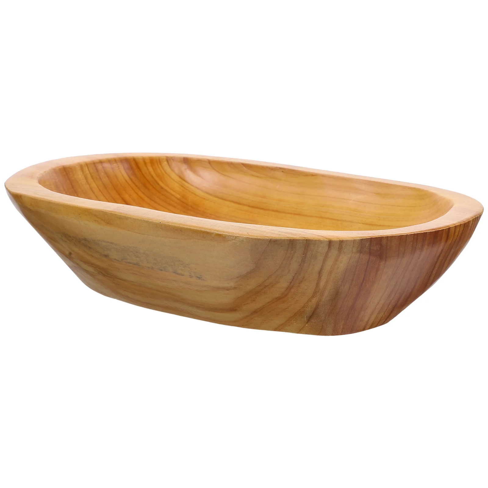 

Decor Wood Plate Mixing Bowl Snacks Wooden Bowls Home Small Serving Fruit