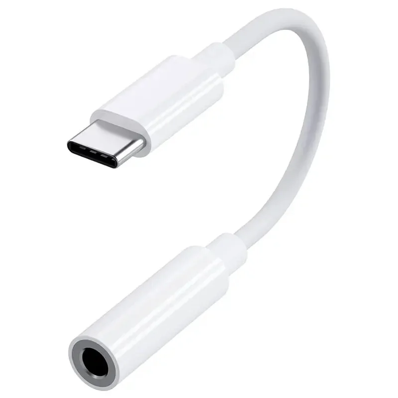 구글 타입 C - 3.5mm 잭 헤드폰 어댑터 컨버터 USB C AUX 오디오 케이블 (구글 픽셀 5, 6, 7, 8 Pro, 6A, 2XL, 3XL, 4XL 호환)