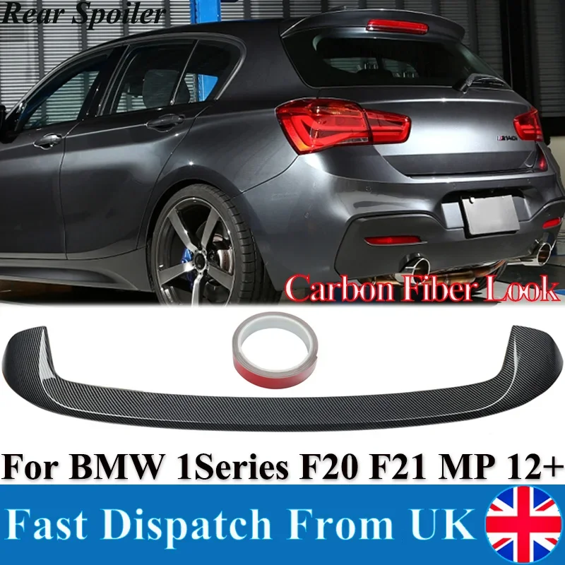 Magickit Per Bmw Serie 1 F20 F21 M140I 2012 + Mp Style Spoiler Per Bagagliaio Sul Tetto Posteriore Carbon Look