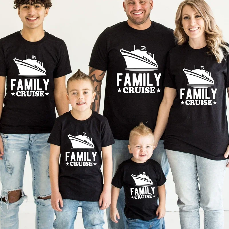 Casual T Shirt Kids T Shirt Matching Tshirts Matching Outfit Family Cruise Trip T Shirts Summer
