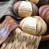 50g/roll Merino Wool Yarn Baby Wool Rainbow Wool Segment Dyed Yarn For Hand Knitted Crochet Scarf Clothes Yarn Clothes Hats 1
