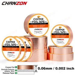 Copper Foil Tape - Double - Sided Conductive Adhesive for EMI Shielding, Stained Glass, and Pest Deterrent