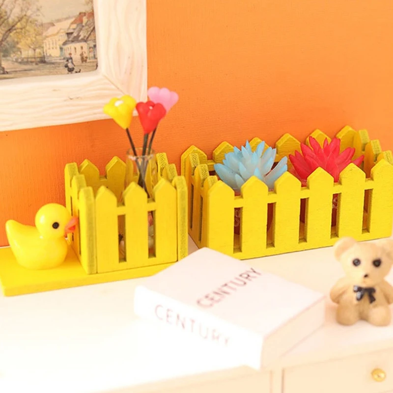 

1:12 миниатюрный кукольный домик, маленькая искусственная кожа, миниатюрный садовый забор «сделай сам», суккуленты, цветок в горшке, бонсай, декоративные садовые ворота