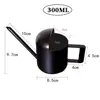 Small Watering Pot Stainless Steel Watering Stainless Steel Mini Watering Long Spout Sprinkling Pot for Indoor/outdoor Plants 2
