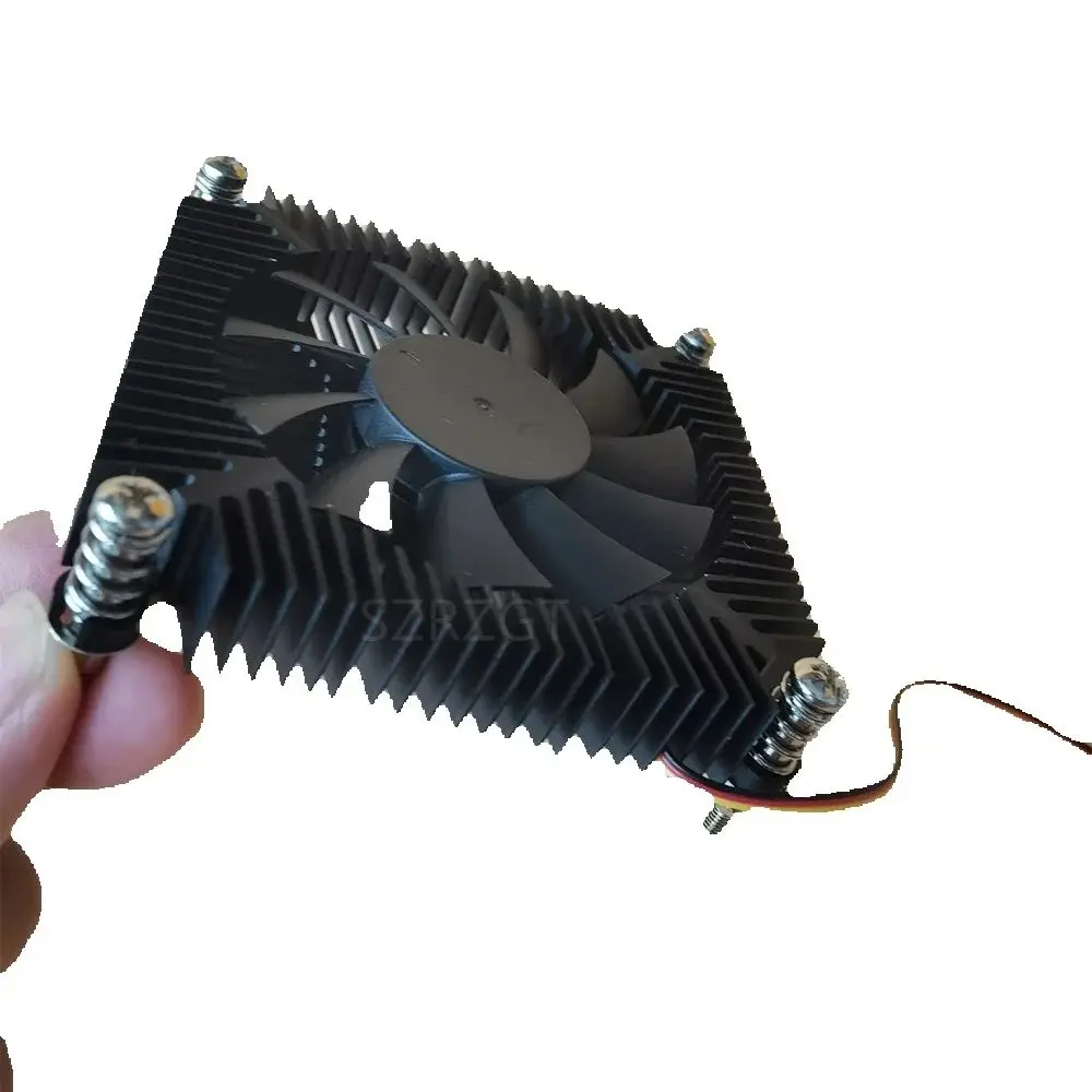 20W 30W 50W 100W High Power Led Heatsink With Fan Aluminium Cooling For 20W 30W 50W 100W 12V