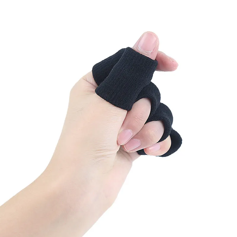 10pcs Elastic Sports Finger Sleeves Arthritis Support Finger Guard Outdoor Basketball Volleyball Finger Protection 3