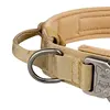 Pet Products Outdoor Tactical Dog Collar Metal Buckle Breathability Nylon Collar Medium and Large Dog Training Neck Collar Dog 4