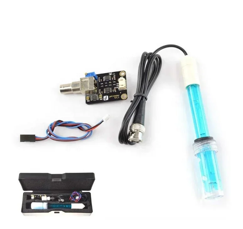 

Raspberry Water Quality Tester Kit Ph Sensor Module PH Meter Measuring Element Analog pH Pro