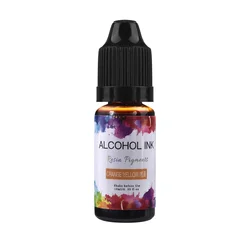 Vibrant 22 - Color UV Epoxy Resin Pigment Set (05 - Orange Yellow)