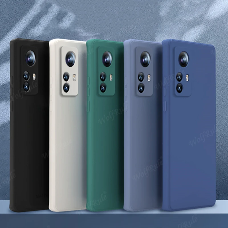 Xiaomi Mi 12 Lite Shockproof TPU Liquid Bumper Soft Case