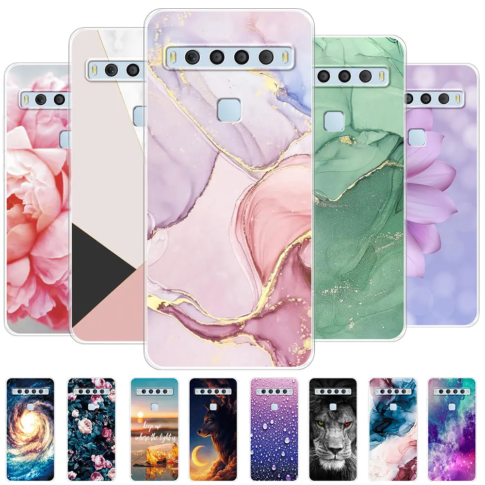 Для TCL 10L чехол Прозрачная защитная задняя крышка для TCL 10 Lite Coque Прозрачная мягкая силиконовая фотография TCL10L TCL10Lite Funda