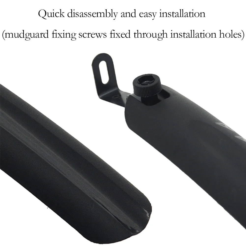 Zk 1/2pcs bergige Rennrad Kotflügel 700c schnell abnehmbar einfache Installation 26-28 Zoll Fahrrad Universal zubehör – Detail 6