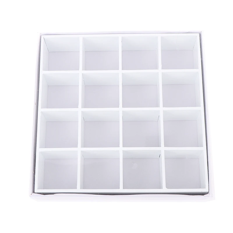 

Mini Wooden Storage Rack Display Shelf, Dollhouse Furniture Accessory 16 Cube