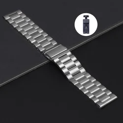 Stainless Steel Bracelet - Premium Metal Wristband Strap - 22mm (Silver and tools)