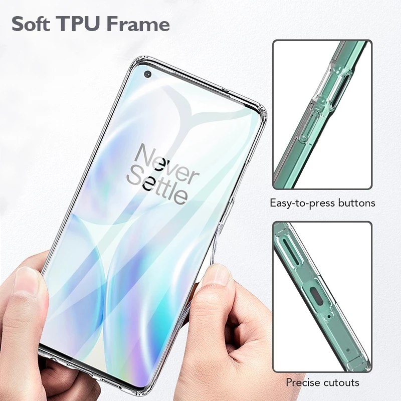 Premium Transparent Shockproof Silicone Phone Case