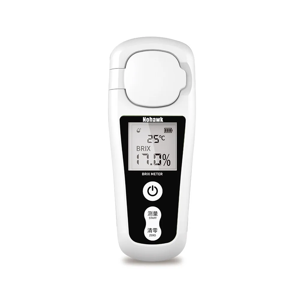 LCD Digital Brix Meter Rechargeable Sugar Saccharometry Meter For Measuring The Liquid Sugar Content Of Fruit Drink Honey for lcd digital brix meter