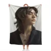 Hot-KPOP-Like-Stray-K-Kids Fashion Blanket Printed Throw Blanket Plush Fluffy Flanne Soft Throws for Sofa Couch and Bed 6