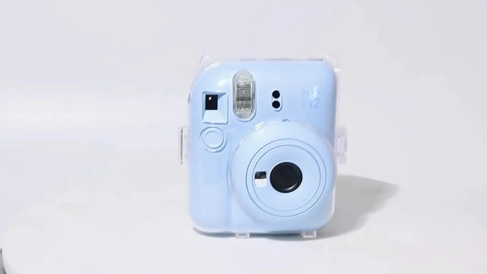 Per FUJIFILM instax mini 12 Custodia in pelle intrecciata colorata