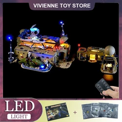 RC LED Light Kit For LEGO 75290 Mos Eisley Cantina Building Blocks Brick Toy（Only LED Light，Without Blocks Model)