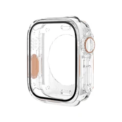 Ultra Durable Tempered Glass Cover for Apple Watch - Premium Protective Accessories (Transparent)