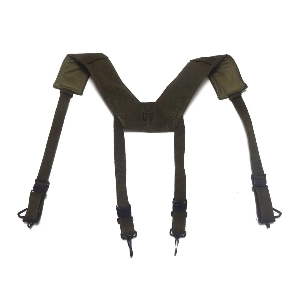 VIETNAM WAR US ARMY M1956 COMBAT FIELD EQUIPMENT SUSPENDERS