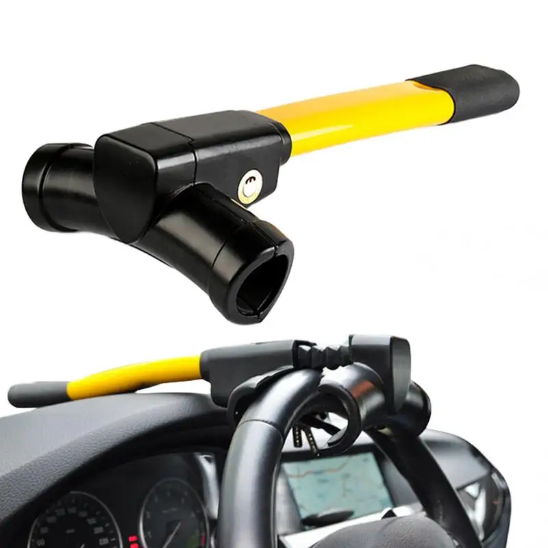 Steering Wheel Lock Car Theft Prevention Security Car T Lock Wheel Locks Anti-Theft Devices For Vehicle RV Convertible Truck