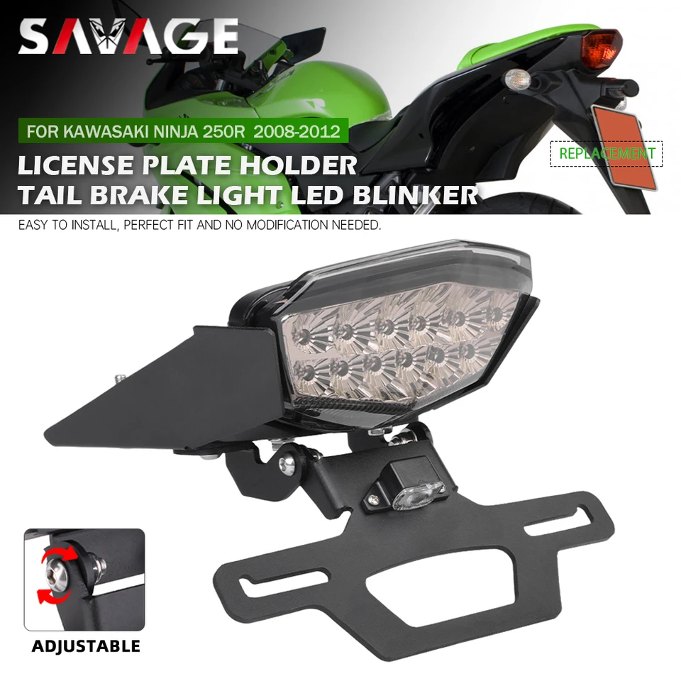 専用商品になります USテールライト カワサキニンジャZX-10R用DMP Powergrid統合LEDテール