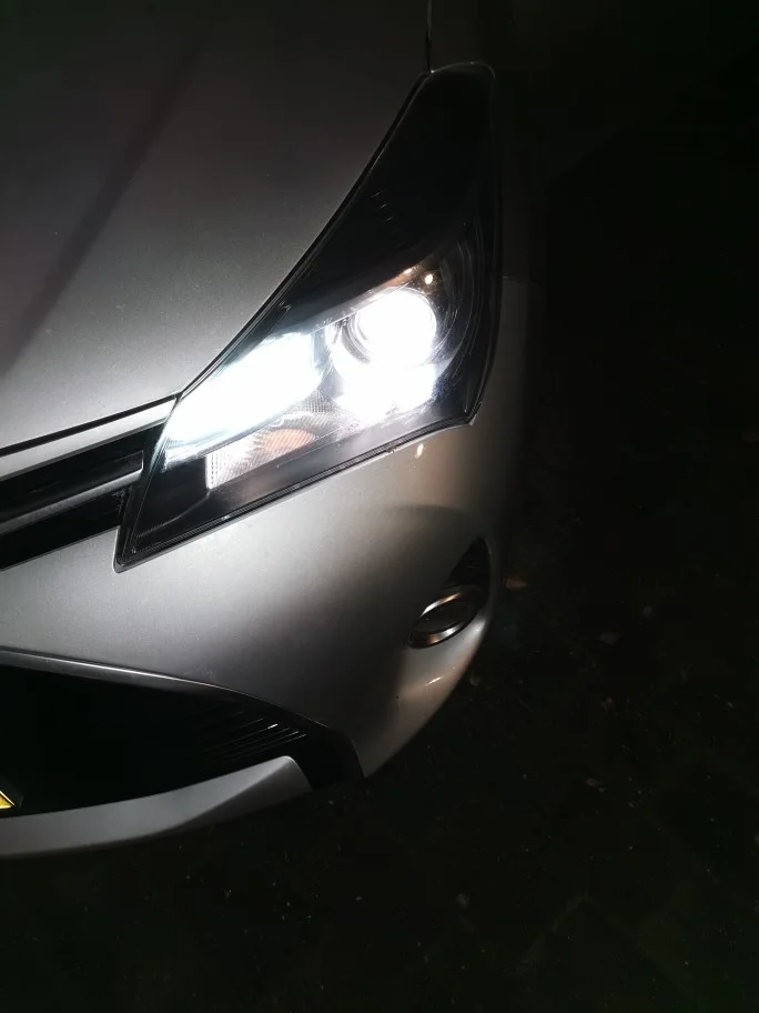 자동차 할로겐 헤드라이트, H1R2 HIR2 9012, 55W, 12V, 6000K, 2 개