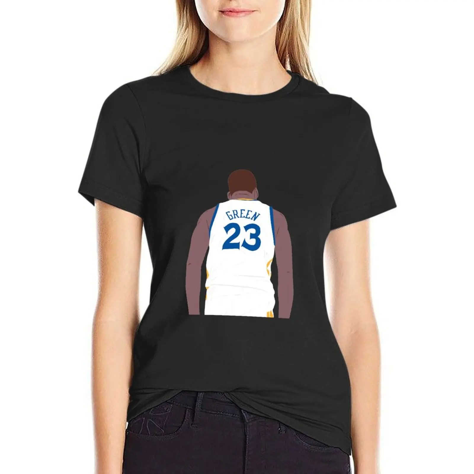 

Draymond Green T-Shirt Female clothing vintage clothes Short sleeve tee graphics western t-shirt dress for Women