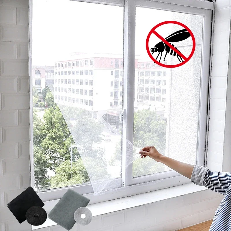 Mosquito Net Magnetic Screen Door Curtain Anti Mosquito Screens Window Screen Mosquito Gauze Mesh 1