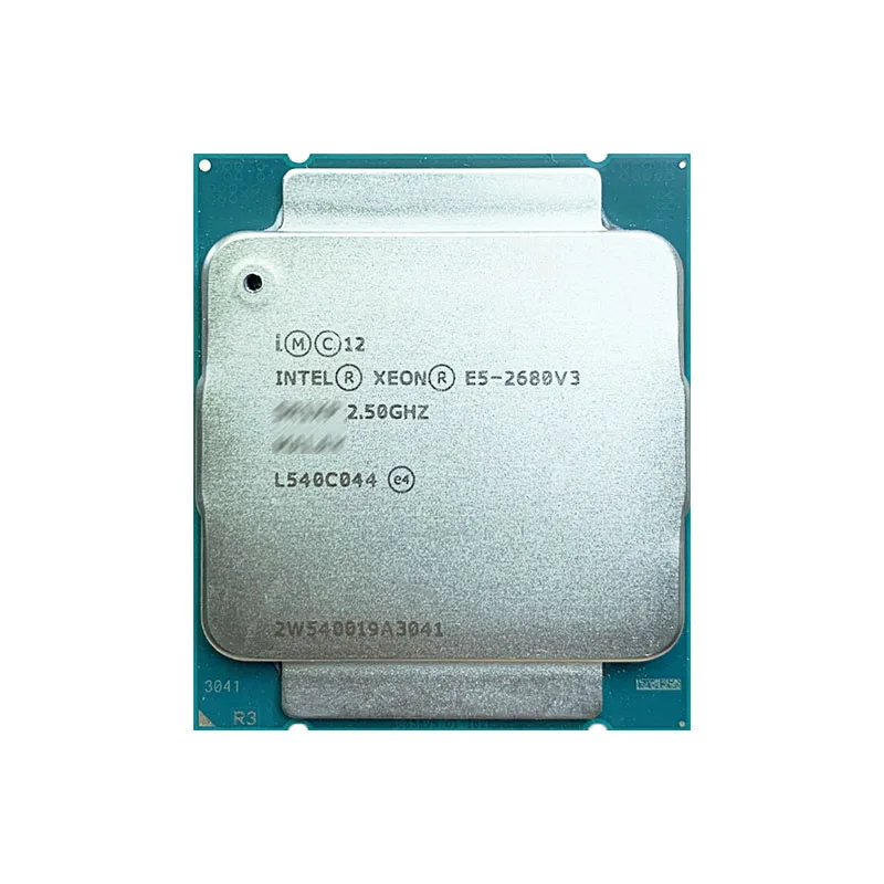 Intel Xeon E5-2680V3 2.5 GHz Twelve-Core Twenty-four-Thread CPU 30M 120W LGA 2011-3 Used cpu processor