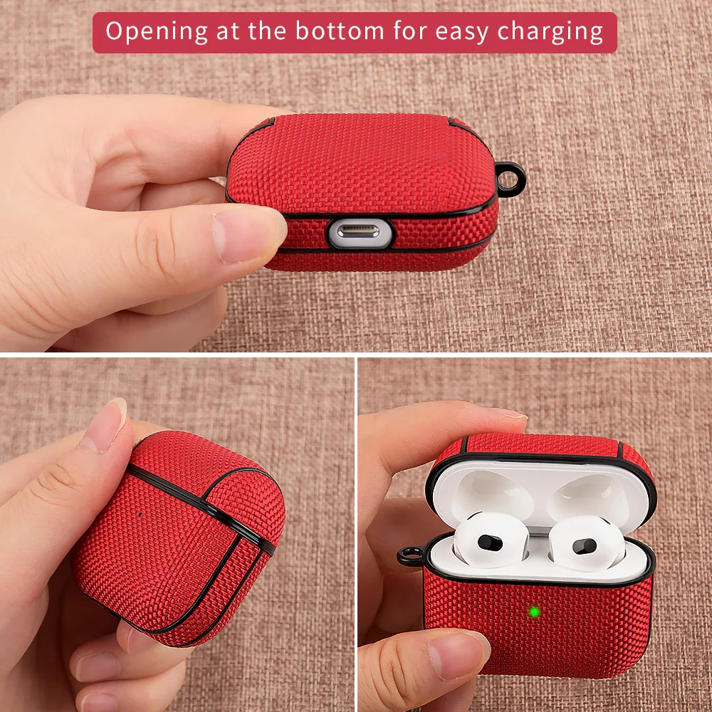 Coque AirPods Pro 2 Style Cuir Texturé
