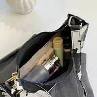 New Shoulder Bags for Women High Quality Zebra Underarm Handbags PU Leather Leopard Armpit Purse Bag - Image 2