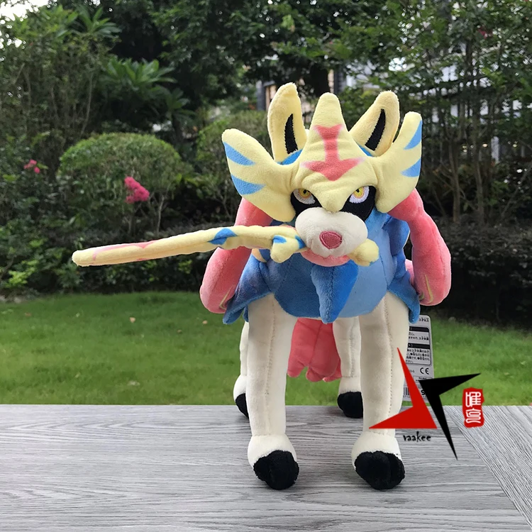 

Pokémon Sword and Shield Zacian Zamazenta Plush toy High Quality Stuffed Animals doll Children's Birthday Gifts
