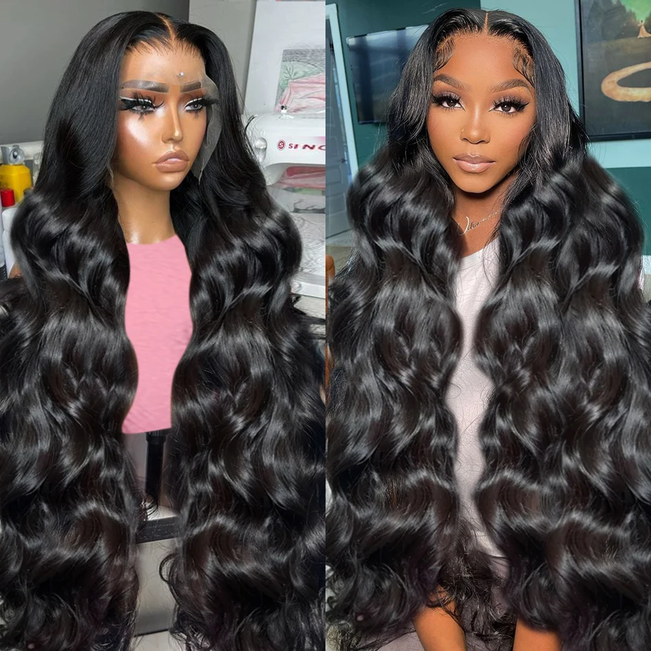 Body Wave 360 Full Lace Wig Human Hair Pre Plucked 13x6 Hd Lace Frontal Wig Brazilian For Women 30 32 Inch 13x4 Lace Frontal Wig