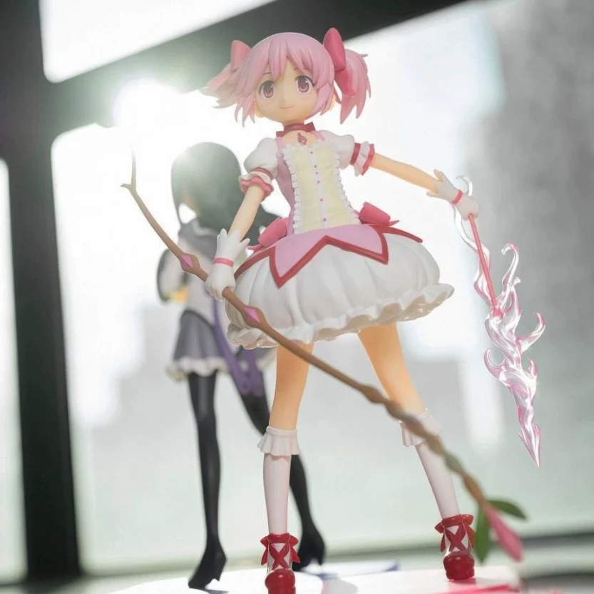 Figurine d'action Anime Magical Girl 22 cm - Kaname Madoka et Akemi Homura - Modèle de collection Kawaii Loli - Jouet Cadeau 6