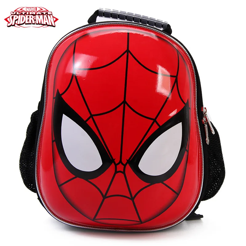 

Egg shell spider man schoolbag children's small bag kindergarten boys 1-3-6 years old cute cartoon girls small backpack