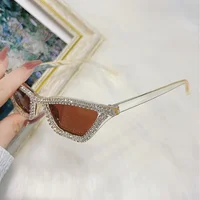 1PC Rhinestone Sunglasses Party Glasses Cat eye Sunglasses Cat eye Glasses Eyewear for Women Men Bar sunglasses - Image 5